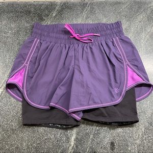 Athleta Two in one shorts